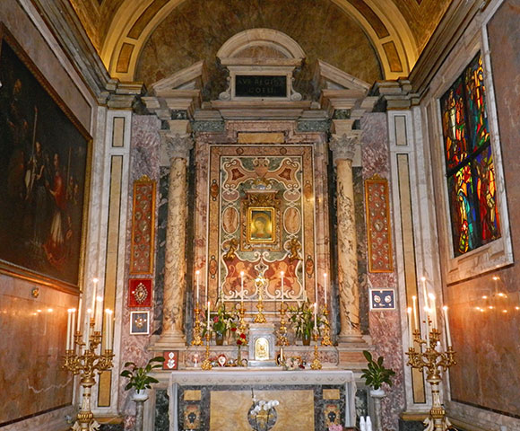 cappella della madonna del pozzo a s.maria in via
