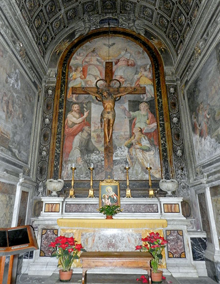 cappella della santissima trinità a s.maria in via