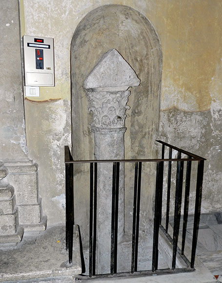 antica colonna a s.sabina