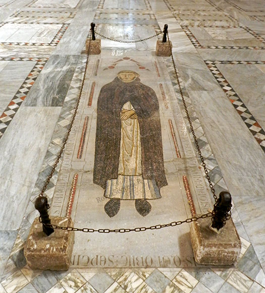 pietra tombale a s.sabina