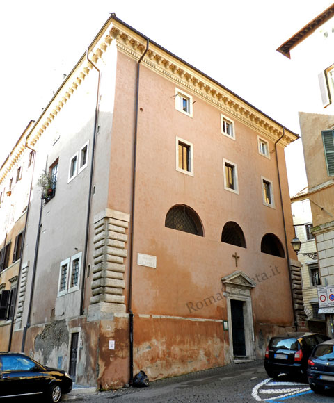 facciata laterale di s.tommaso ai cenci