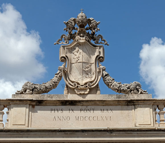 stemma di pio IX mastai ferretti