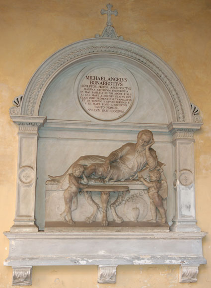tomba di michelangelo buonarroti