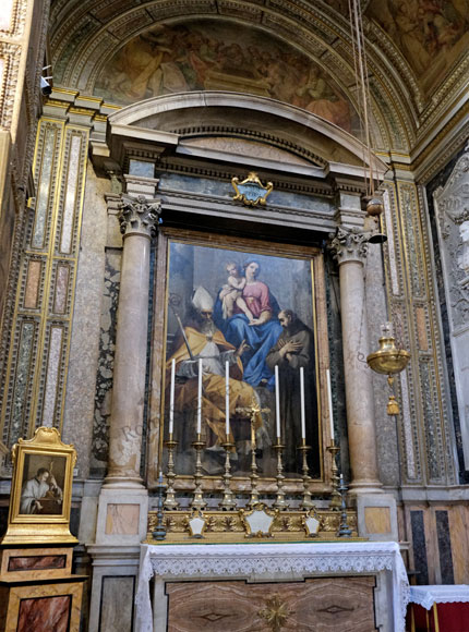 cappella di sant'agostino alla santissima trinità dei pellegrini