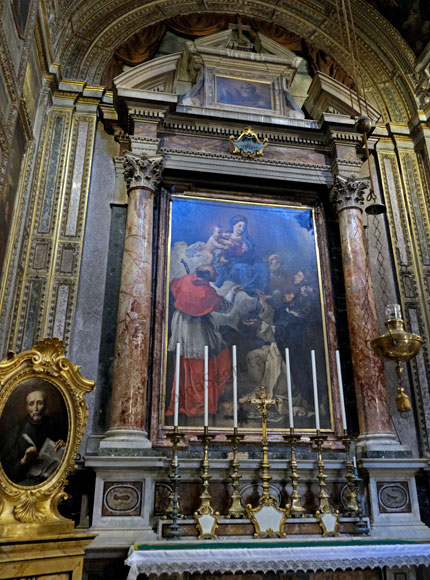 cappella di san carlo borromeo alla santissima trinità dei pellegrini
