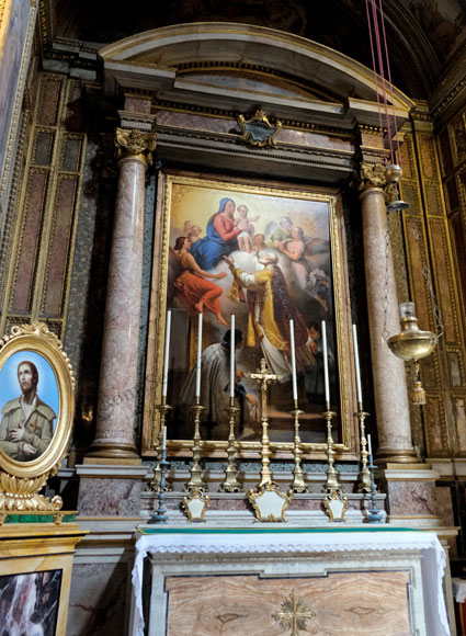 cappella di san filippo neri alla santissima trinità dei pellegrini
