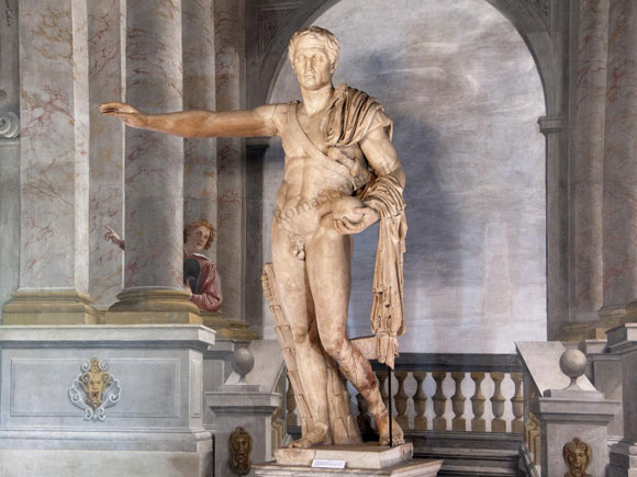 statua di pompeo magno della curia di pompeo