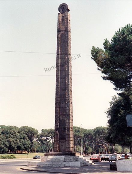 stele di axum a piazza di porta capena