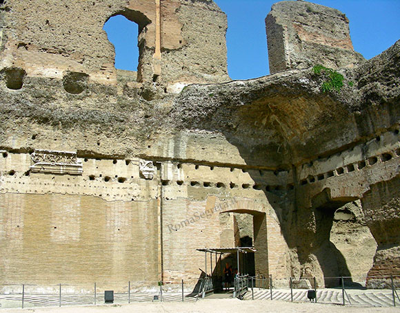 palestra delle terme di caracalla