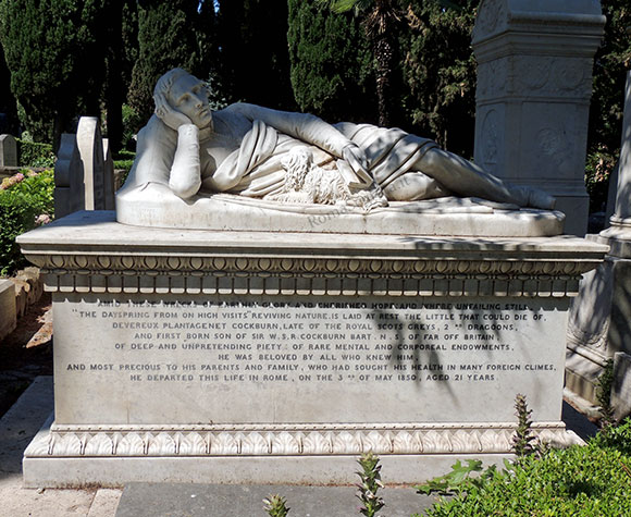 tomba di devereux plantegenet cockburn