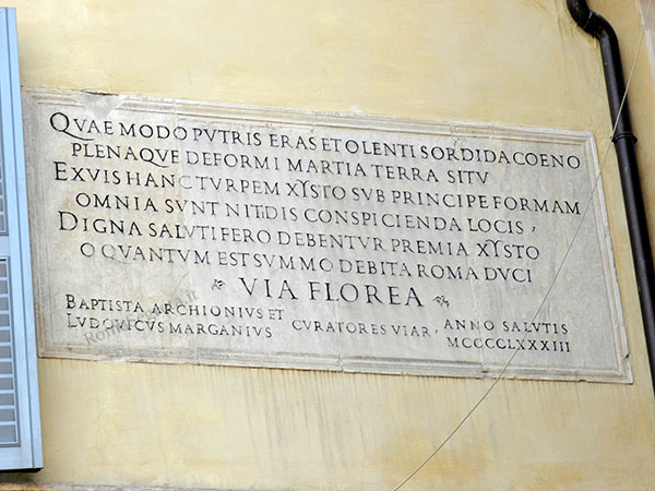 lapide a via dei balestrari