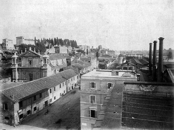 via dei cerchi con officina del gas