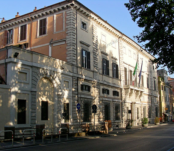 palazzo salviati a via della lungara