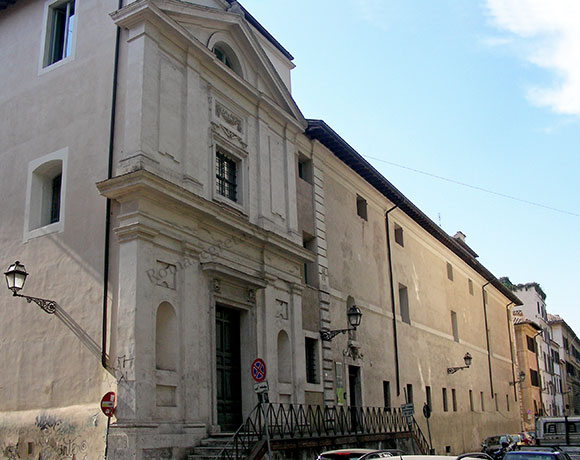 santa maria delle scalette a via della lungara