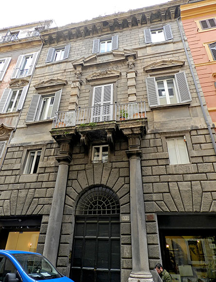 palazzetto giangiacomo a via di monserrato