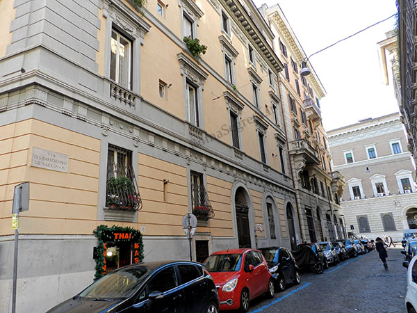 Vedi su Google Maps via di s.bartolomeo de' vaccinari