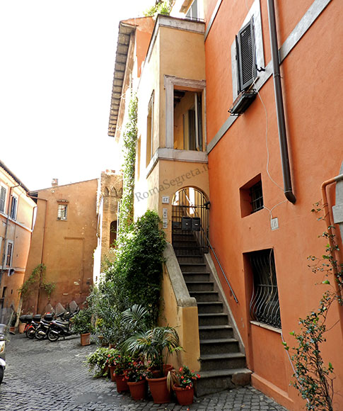 casa a vicolo dell'atleta