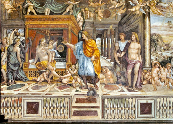 stanza delle nozze a villa farnesina