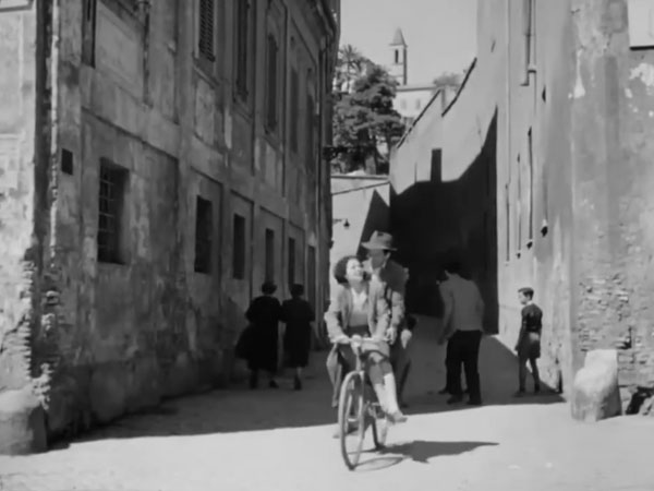Vedi su Google Maps via della paglia nel film ladri di biciclette