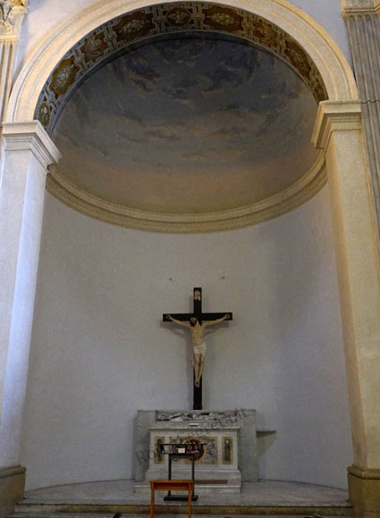 altare di s.zenone nella chiesa di s.maria scala coeli