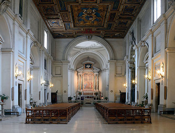 interno di s. sebastiano