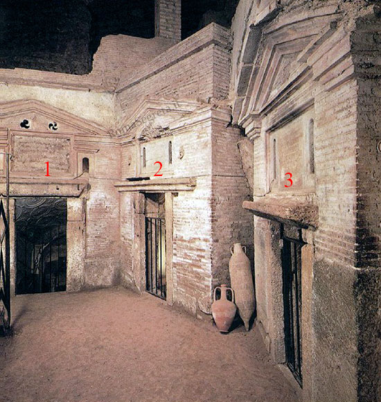 piazzola delle catacombe di s.sebastiano