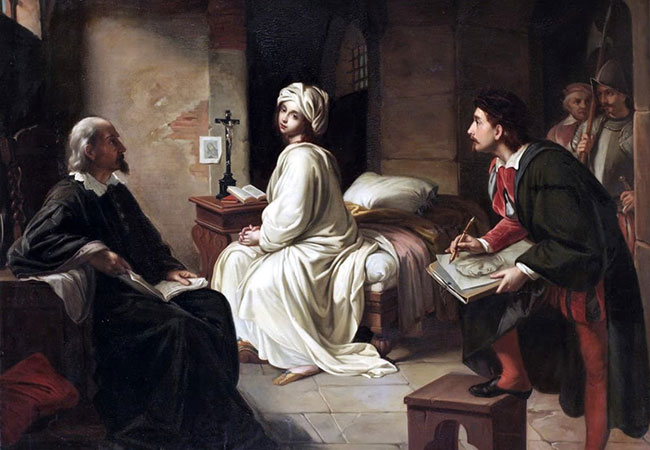 beatrice cenci in un dipinto di achille leonardi