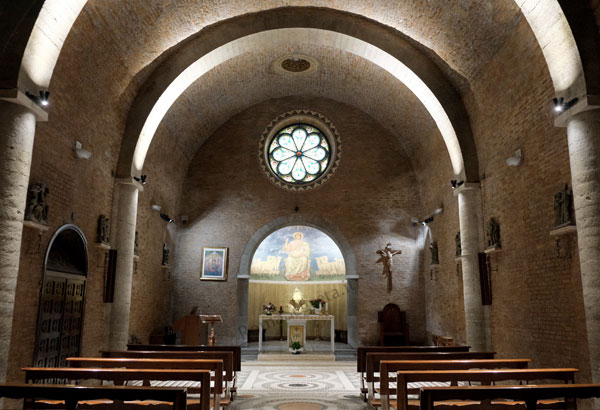 cripta dell'addolorata alla madonna del divino amore