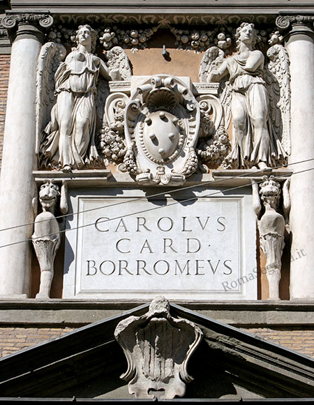 ordine superiore della fontana di giulio III