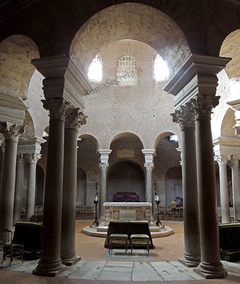 interno del mausoleo di s.costanza