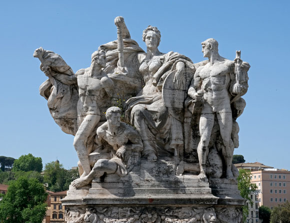 il trionfo politico a ponte vittorio emanuele II