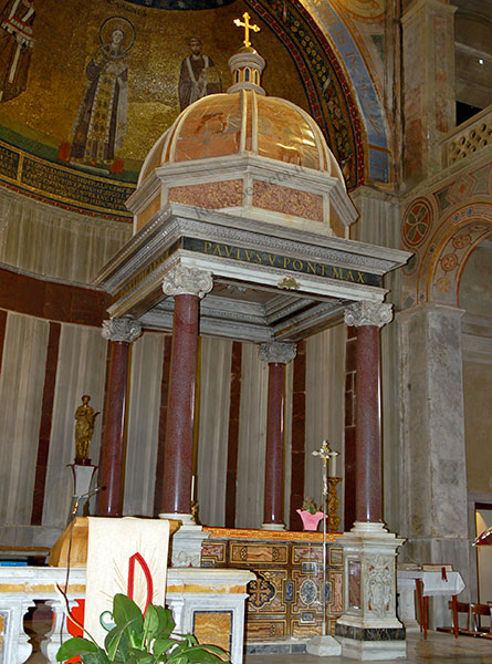 ciborio di s.agnese fuori le mura