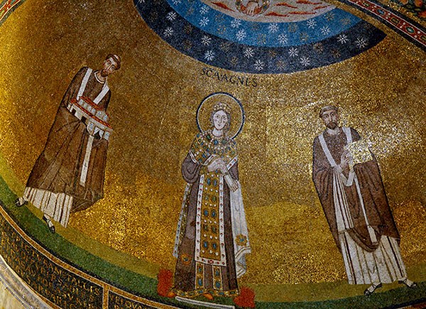 mosaico di s.agnese fuori le mura