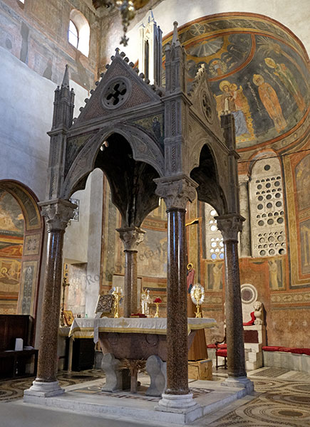 ciborio di santa maria in cosmedin