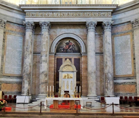 abside di s.paolo fuori le mura