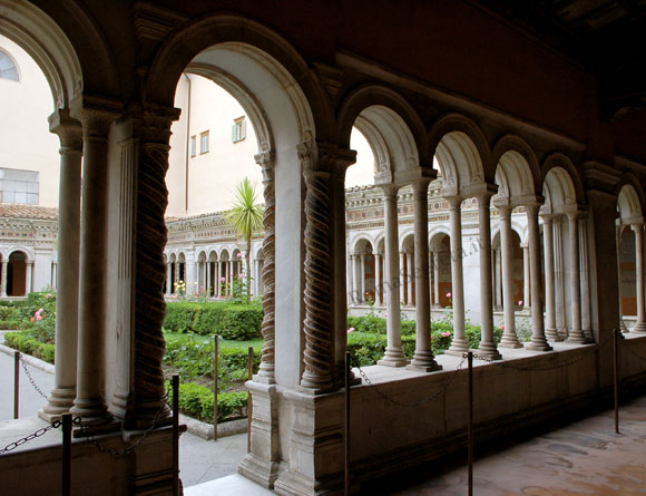 chiostro di s.paolo fuori le mura