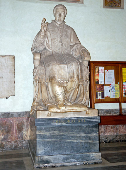 statua di gregorio XVI