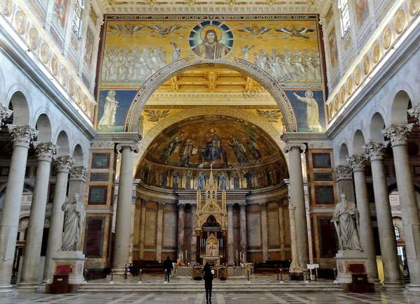 arco trionfale di s.paolo fuori le mura