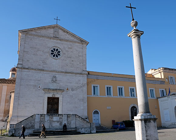 colonna dinanzi s.pietro in montorio