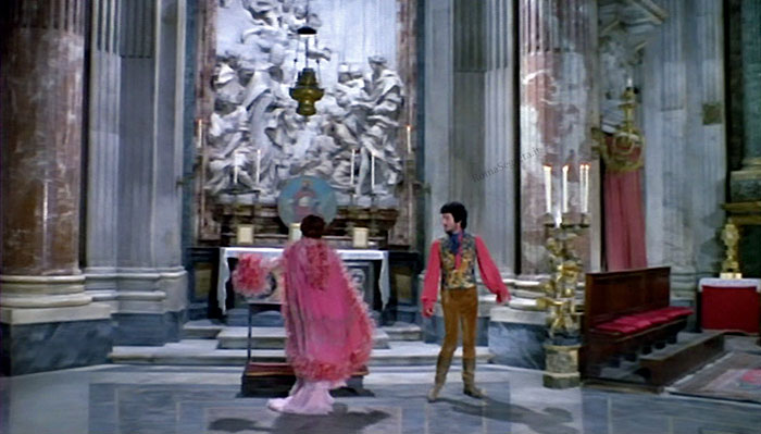 gigi proietti e monica vitti a la tosca