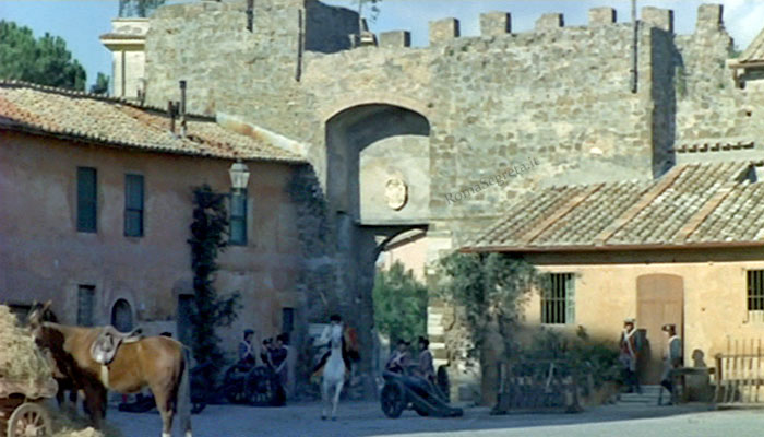 scena a ostia antica a la tosca
