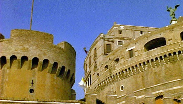 tosca si getta da castel sant'angelo