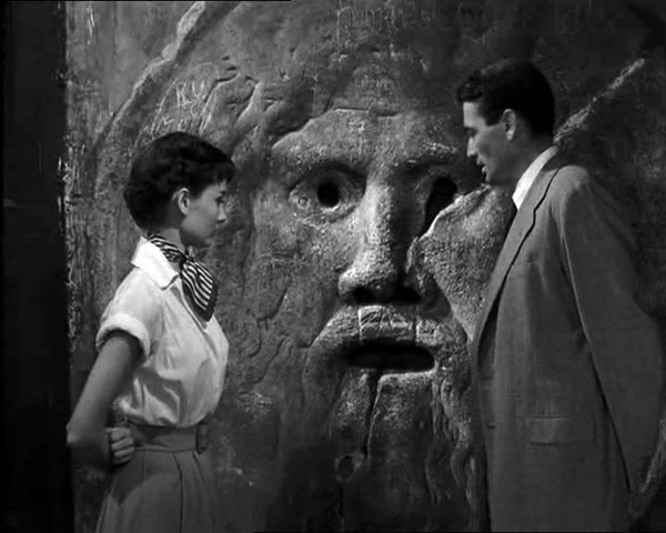 scena alla bocca della verità a vacanze romane