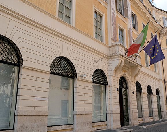 palazzo della calcografia nazionale a via della stamperia