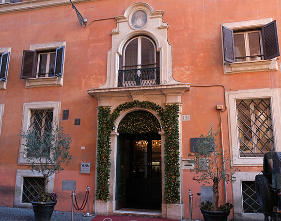 palazzo al civico 131 di via giulia