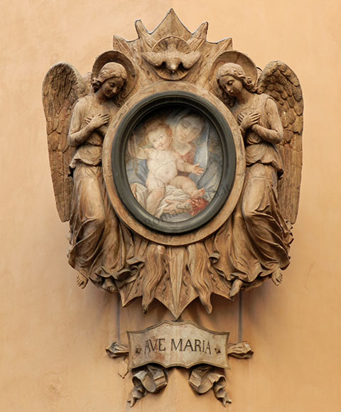 madonnella tra via dell'archetto e via dell'umiltà