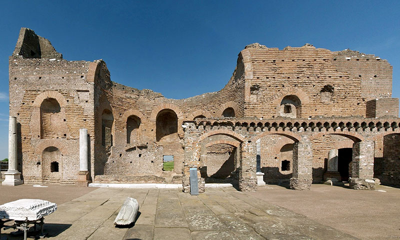 ninfeo della villa dei quintili