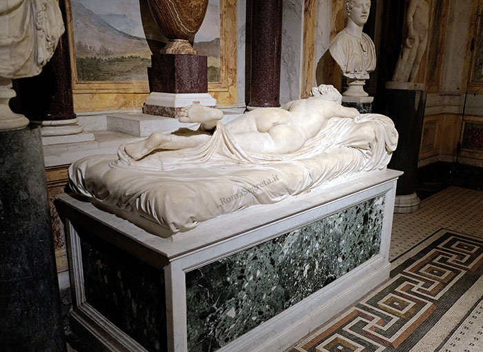 ermafrodito dormiente alla galleria borghese