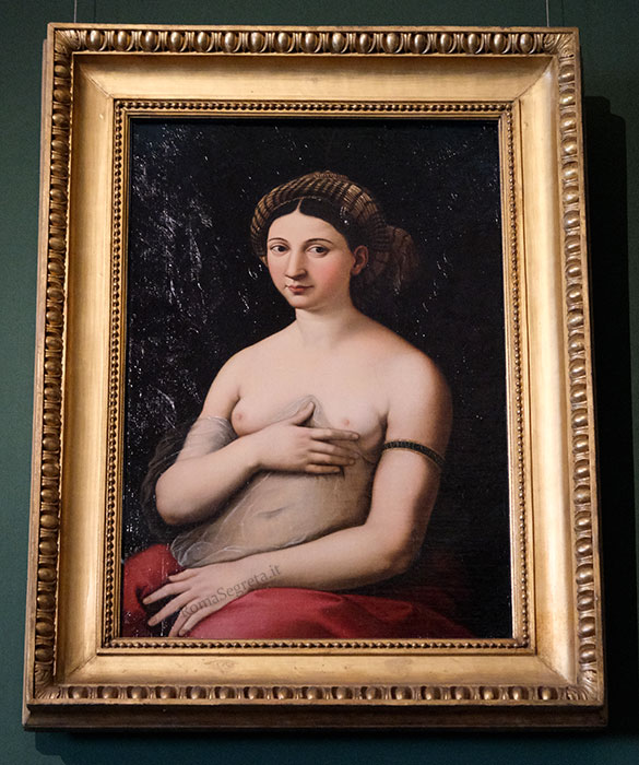 copia della fornarina alla galleria borghese