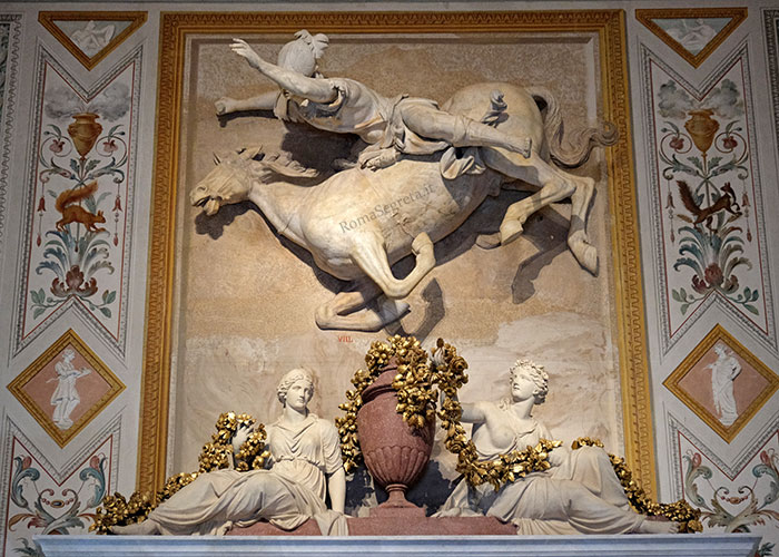 marco curzio si getta nella voragine apertasi nel foro per salvare con il proprio sacrificio la città di roma